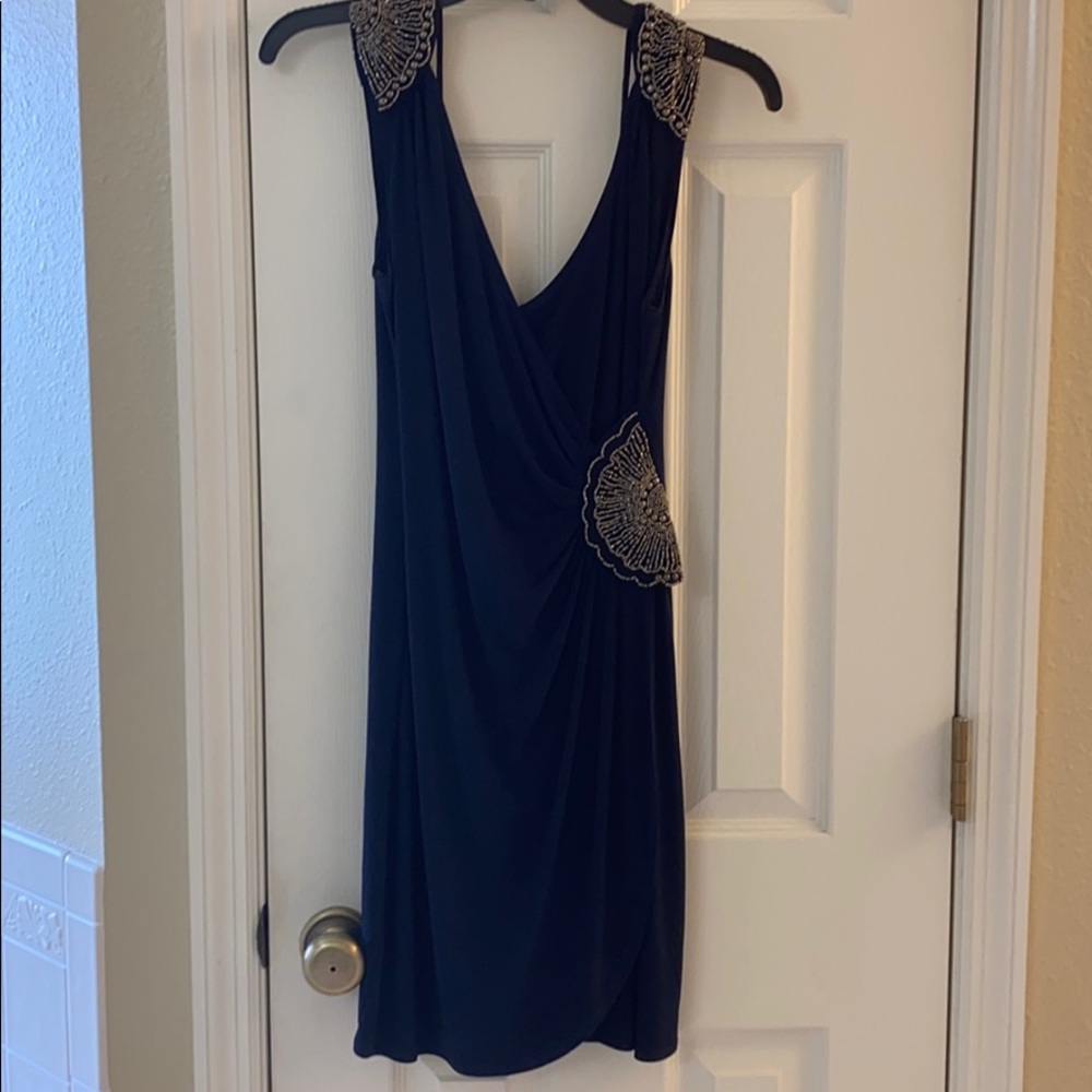 Navy blue dress